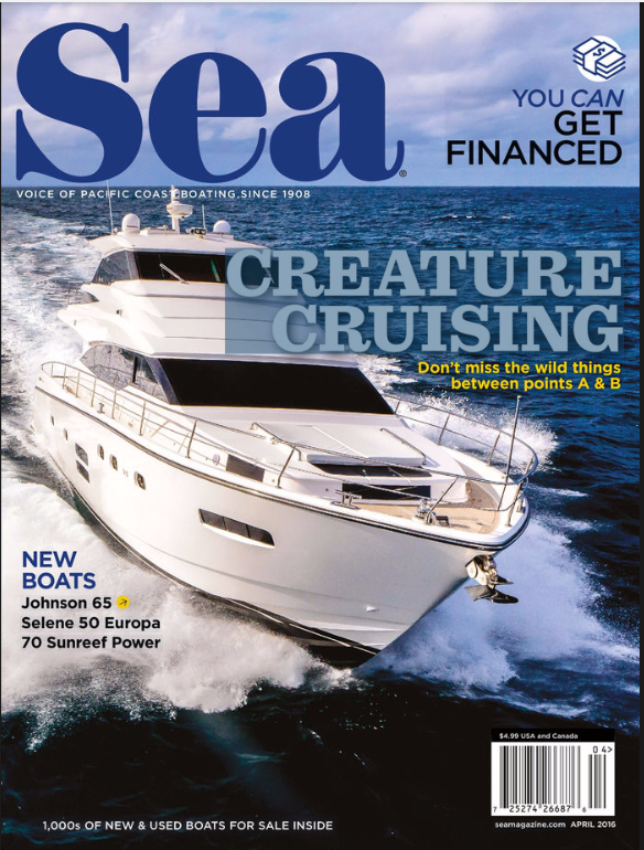 Sea Magazine Cover - April 2016